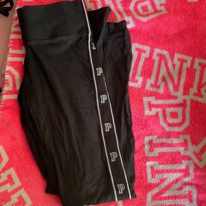 Victoria Secret PINK yoga leggings black XS